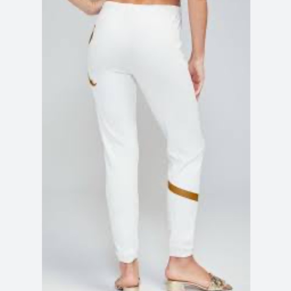 NWT Wildfox “Open Me First” Vanilla Joggers size XS - Picture 3 of 13